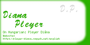 diana pleyer business card